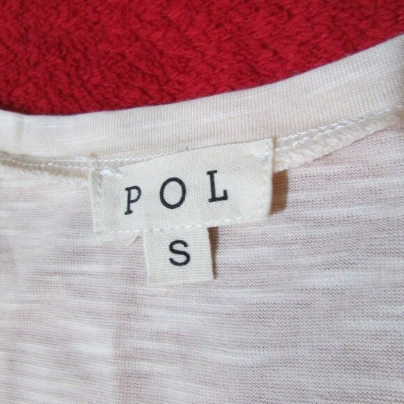 POL Cream / Blue Ombre Lightweight Top Embellished Pocket - Picture 5 of 6